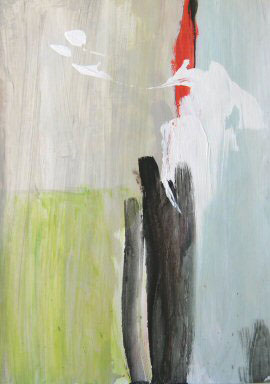 white figure